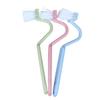 DEPILA 5pcs Portable V-Shaped Toilet Brushes Scrubbers Curved Handle Cleaning Brushes Cleaners Brushes view 1