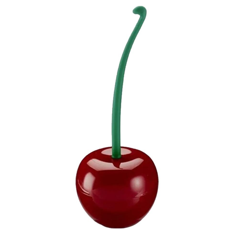 DEPILA Cherry Toilet Brush Set Toilet Clean Toilet Brush Creative Plastic Toilet Brush Red Brush Head Brushes