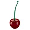 DEPILA Cherry Toilet Brush Set Toilet Clean Toilet Brush Creative Plastic Toilet Brush Red Brush Head Brushes view 1