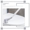 DEPILA Golf Toilet Brush and Holder Set Silicone Toilet Brush with Long Handle Toilet Bowl Cleaner Golf Cleaning Brush for Bathroom Brushes view 3