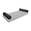Cover ONLY Model V5 Full Velvet Knife Edge Indoor Daybed Bolster Pillow - AD350 view 1