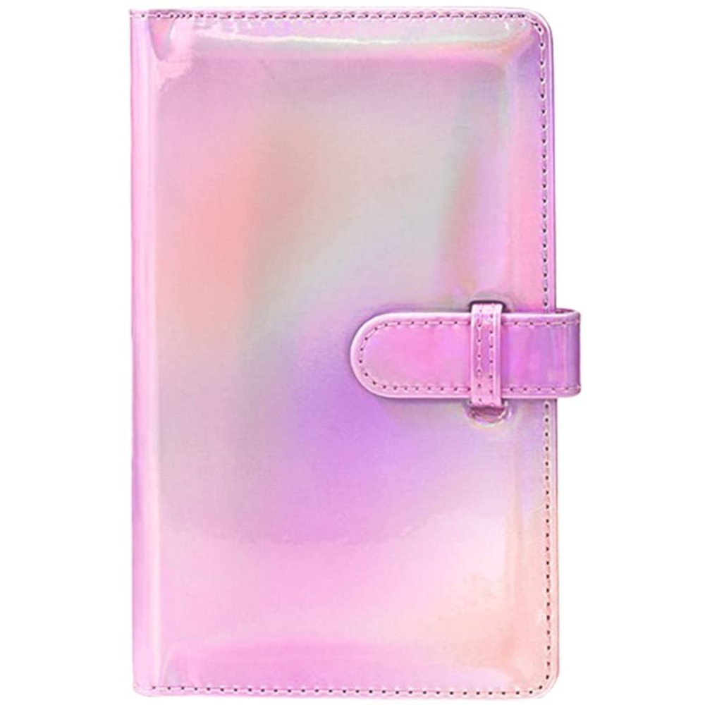 DECHOUS Picture Album for Photos Shiny Book Transparent Inserts Lightweight Album for Family Travel Graduation More Capacity Gradient