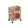 Stackable Fruit Vegetable Storage Cart Kitchen Fruit and Vegetable Storage Rack Multi-layer Vegetable Rack Vegetable Basket Floor-standing Large-capacity Food Container Fruit Basket for Kitchen ( Colo view 1
