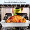 LUCKMETA Disposable Aluminum Foil Pans 21 x 13 Full Size (20 Pack) Heavy-Duty, Rectangular Food Containers Great for Baking, Cooking, Heating, BBQ, Storing, Prepping Food view 3
