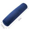 1 MIDDLE ONE Body Pillow for Adults, Bolster Pillow with Removable Velvet Cover, Long Round Cervical Roll Pillow, 35 x 7.87 Inches, Blue view 3
