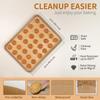 200 Pcs Parchment Paper Baking Sheets, 12x16 Inch Baking Paper, Precut Non-Stick Parchment Sheets for Baking, Cooking, Grilling, Air Fryer and Steaming, Precut Silicone baking paper view 2