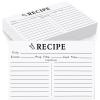 100 Count Recipe Cards, Recipe Cards 3x5 White, 3x5 Recipe Card Double Sided, Blank Recipe Card for Bridal Shower and Wedding view 1