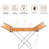 Indoor Portable Clothes Airer, 20 Bars Heated Aluminum Pole, Foldable Heated Clothes Laundry Drying Horse Rack, Electric Clothes Dryer, Standing Home Clothing Drying Machine view 3