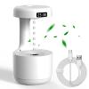 Sopxion Anti Gravity Air Humidifier, Creative Air Humidifier, Led Display, Shutdown Protection, Light Mode, for Home Bedroom Office (White) view 1