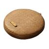 MSMMZ Egg Basket Handmade Rattan Tea Storage Basket Snack Box with Sundries Cover, Jewelry Tea, Egg Box (Color : S) view 2