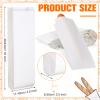 Yahenda 150 Pieces Paper Bread Bag French Breads Storage Bags Disposable Homemade Long Bread Cookie Packaging for Bakery or Food Baking, 4.5 x 2.5 x 16 Inches(White) view 2