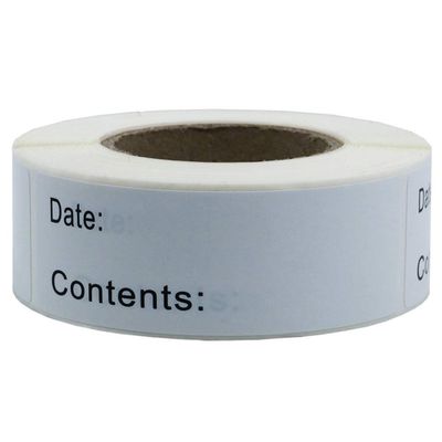 Tofficu Natural Paper Date Stickers DIY English Record Date Paste for Planner Learning Home Office