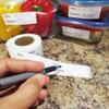 Tofficu Natural Paper Date Stickers DIY English Record Date Paste for Planner Learning Home Office view 2