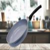 12" Ceramic Coating Interior and Exterior Cooking Frying Pan, Made In Korea view 1