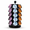 Maypes Coffee Capsule Holder  Pod Holder Compatible with K-Cup Pods  Durable and Elegant Pods Carousel for Kitchen Counters and Coffee Cart - Coffee Pod Holder for 35 Pods  14.5 x 6.75-inch view 1