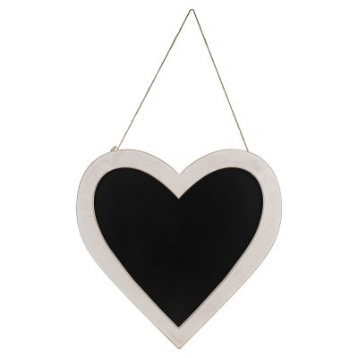 LIFKOME Hanging Memo Board Wooden Chalkboard Sign for Home Classroom Office Commercial