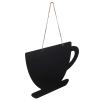 LIFKOME Mini Wooden Chalkboard Message Board Hanging Blackboard for Home Whiteboard Easel Sign view 1