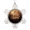 2022 Christmas Bauble, Planet Earth Snowflake Ornament, Xmas Tree Pendants, Holiday Keepsake Decor for Xmas Tree, Christmas Party Supplies New Year Gift for Family Friends, 3-Inch view 1