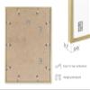 HAUS AND HUES 16x20 Gold Picture Frames - Modern Aluminum Wall Art Display - Lightweight 16x20 Frames for Posters, Prints, Photos - Ready-to-Hang Vertically & Horizontally (Set of 3) view 3