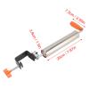 304 Stainless Steel Rolling Pin Fixed 360 Rotation Pizza Baking Roller Pin for Fondant, Pie Crust, Cookie, Pastry, Dough Kitchen Essential(L-20cm/7.87in) view 2