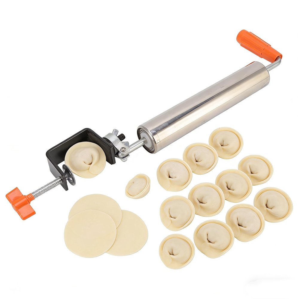 304 Stainless Steel Rolling Pin Fixed 360 Rotation Pizza Baking Roller Pin for Fondant, Pie Crust, Cookie, Pastry, Dough Kitchen Essential(M-33cm/12.99in)