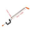 304 Stainless Steel Rolling Pin Fixed 360 Rotation Pizza Baking Roller Pin for Fondant, Pie Crust, Cookie, Pastry, Dough Kitchen Essential(M-33cm/12.99in) view 2