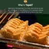 Tissting 8.9 x 14.4 x 1.4in Taiyaki Fish 4 Trays Shaped Cake Maker Waffle Pan Double Pan Mold Non Stick Taiyaki Double Baking Pan with Anti Scalding Handle for Home DIY Cooking Party Dessert view 4