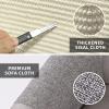 Cat Scratch Couch Protector with Natural Sisal for Protecting Couch Sofa Chair Furniture,Couch Corner Cat Ccratcher 23.6" L*19.7" W(Light Grey/Left Hand) view 4