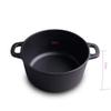 Cast Iron Cooker Thick Iron Pot Non-Stick Pot Soup Uncoated Manual Pot Induction Cooker Universal Binaural Stew Pot view 2