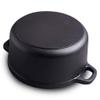 Cast Iron Cooker Thick Iron Pot Non-Stick Pot Soup Uncoated Manual Pot Induction Cooker Universal Binaural Stew Pot view 4