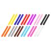 PATIKIL Glasses Temple End Tips, 12 Pair Eyeglass Grip Anti Slip Sleeve Sunglasses Retainer for Round Thin Metal Eyeglass Temple, 12 Colors view 1
