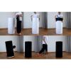 NIVIUS PHOTO Chrsitmas Party Decoration Props Solid Green Cylinder Cover Xmas Theme Elastic Plinth Cover with Band view 4