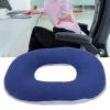 YUYTE Inflatable Donut Cushion Seat, Soft Cushioning Breathable Thickened Hemorrhoid Cushion for Pregnancy Perineum Tailbone Pain, Round Wheelchairs Seat Cushion for Home, Car or Office Chair view 3