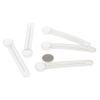 1/8 teaspoon scoop (1/8 teaspoon measuring spoon) plastic | FitPowders (500, Clear) view 1