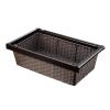BELUND Wardrobe Pull Blue Cloakroom Storage Box, Damping Automatic Reset Cabinet Cutlery Box, Adjustable Width to Fit Most Wardrobes or Cabinets (Size : 564-624mm) view 1