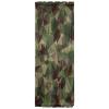 Abstract Camouflage Geometric Rod Pocket Door Curtains for French Doors Windows, Privacy Light Reducing Front Door Drapes Curtain Panels with Tie Back Brown Green Army Jungle Camo view 4
