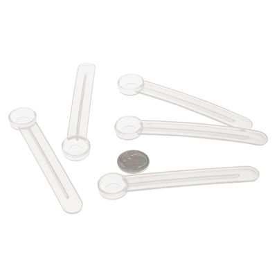 1/8 teaspoon scoop (1/8 teaspoon measuring spoon) plastic | FitPowders (1000, Clear)