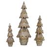 7" Floral Swirly Garland Neo Tree (Dark Champagne) view 1