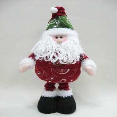 Christmas Inflexible Santa 12"X6"