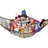 Stuffed Animal Hammock, Large | Corner Stuffed Animal Storage & Plushie Net | Toy Hammock for Stuffed Animals | Holds 12lbs | Easy Hang, All Hardware Included | Black Bedroom Decor | by Lilly's Love view 1