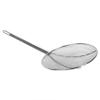 TrueCraftware- 9-Inch Round Wire Skimmer 13" Handle Length Nickel Plated- Kitchen Utensil Food Strainer Skimmer Spoon for Cooking Sieve Sifters Rice Quinoa Pasta Fruits Vegetables etc. view 1