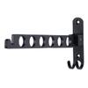 Cabilock 2sets Wall Mounted Drying Rack Clothes Hanger Holder for Laundry Room Use Swing Feature view 3
