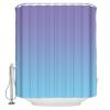Pinroote Purple Blue Ombre Shower Curtain, Stall Shower Curtains for Bathroom/Bathtub, Gradient Color Modern Abstract Art Waterproof Fabric Shower Curtain Set with 12 Hooks, 54" x 78" view 2
