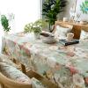 Tablecloth Rectangle 53x102in, Rectangular Patio Table Cover, Rectangular Polyester Fabric Table Cloth, Elegance Wrinkle Resistant Contemporary Woven Decorative Tablecloths, for Dining, Kitchen view 2