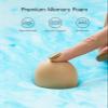 PERLECARE 3 Inch King Memory Foam Mattress Topper, Cooling Gel Infused Mattress Pad, Ventilated Bed Topper for Pressure Relief, CertiPUR-US Certified, Blue view 2