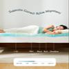 PERLECARE 3 Inch King Memory Foam Mattress Topper, Cooling Gel Infused Mattress Pad, Ventilated Bed Topper for Pressure Relief, CertiPUR-US Certified, Blue view 3