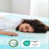 PERLECARE 3 Inch King Memory Foam Mattress Topper, Cooling Gel Infused Mattress Pad, Ventilated Bed Topper for Pressure Relief, CertiPUR-US Certified, Blue view 4