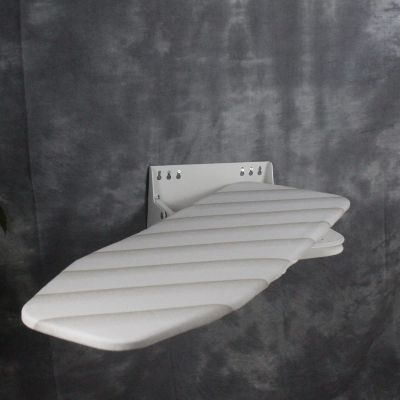 Wall-Mounted Ironing Board, Swivel 180 Left and Right Ironing Board, Foldable Ironing Board and Heat-Resistant Cover, Suitable for Small Space Home Laundry Room to Save Space