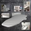 Wall-Mounted Ironing Board, Swivel 180 Left and Right Ironing Board, Foldable Ironing Board and Heat-Resistant Cover, Suitable for Small Space Home Laundry Room to Save Space view 3