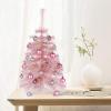 Firlar 2PCS Desk Top Christmas Tree Lights,Pink Christmas Tree Lights,Desktop Atmosphere Lights,Christmas Lantern Decorations,Christmas Tree Decoration Lights for Christmas,Table Decorations,Pink view 3